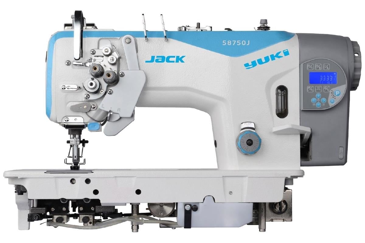 JACK JK-58750J-405E Çift İğne Büyük Çağanoz İplik Kesicili İptalli