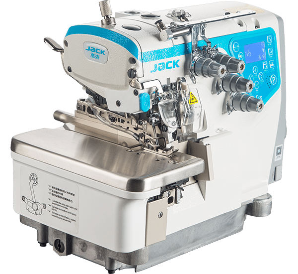 JACK C5S-4-83/323-BK 4 İplik Akıllı Overlok Makinesi Kıstırmalı