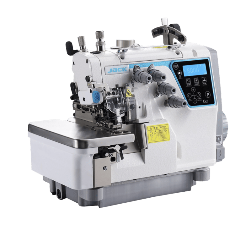 JACK C5T-5-A04/435 5 İplik Akıllı Overlok Makinesi Transportlu Kot