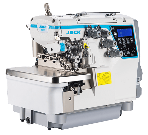 JACK C6-5-03/233/X 5 İplik Akıllı Overlok Makinesi (Safari)