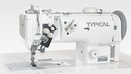 TYPICAL GC 20676 Çift İğne Çift Papuç Deri Dikiş Makinası