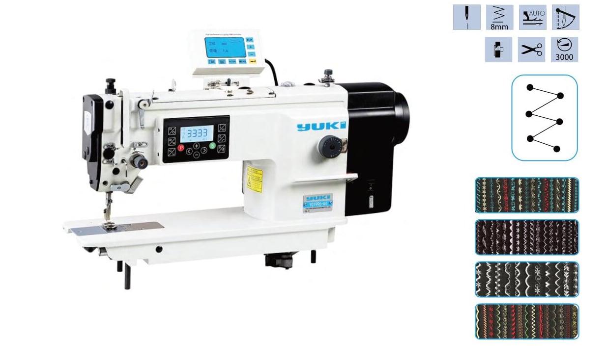 YUKİ 5530-A4 Zikzak Makinesi Piko