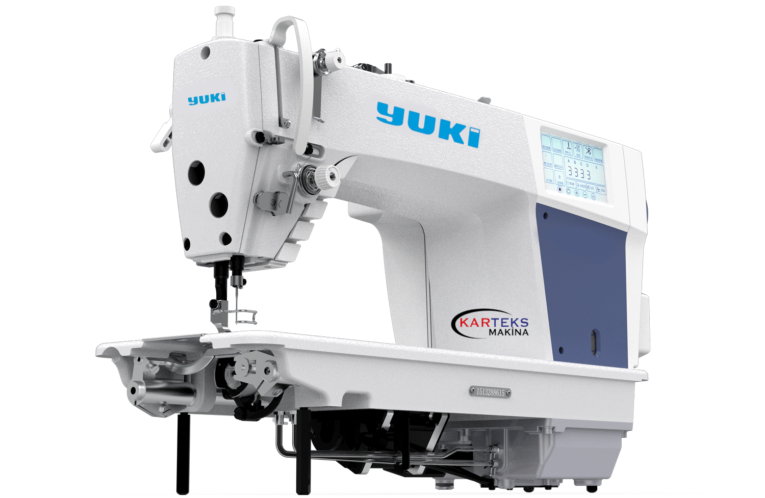 YUKİ 1969max Düz Makina Kısa İplik Kesmeli Temiz Dikiş Mikro Yağlı