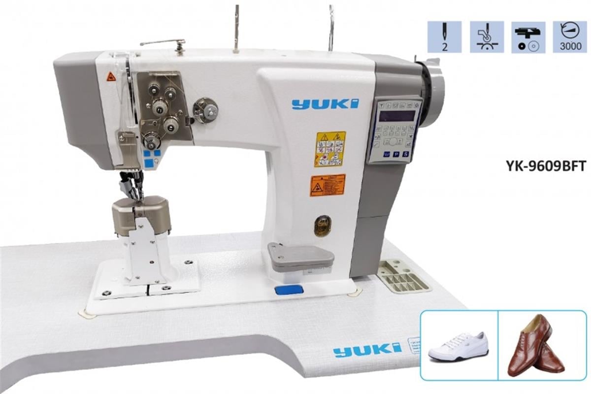 Yukiさん専用 KARTEKS MAKİNA - YUKİ YK-9609BFT Saya Sütunlu İplik Kesmeli Çift