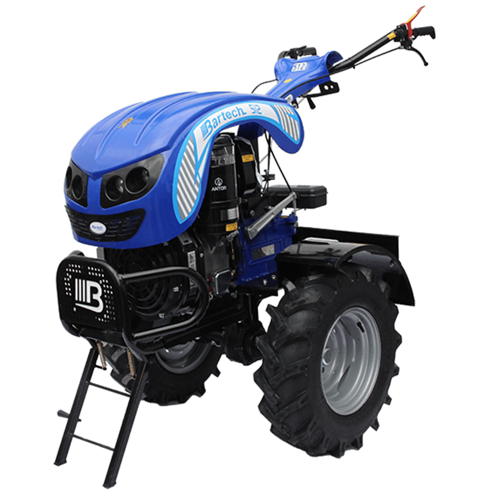 Bartech 512 Dizel Marşlı/İpli Çapalama Makinesi 12 HP