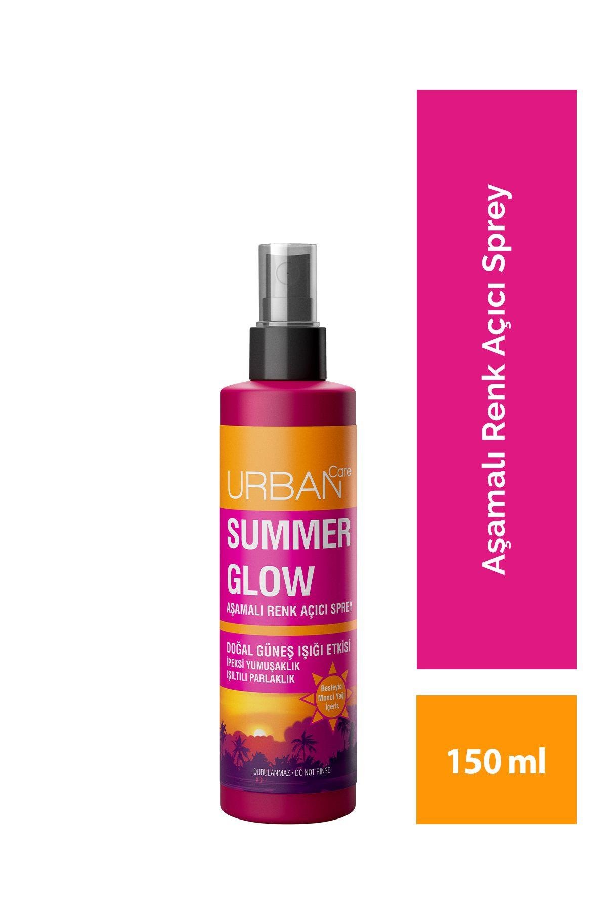 Urban Care Summer Glow Aşamalı Kalıcı Renk Açıcı Saç Spreyi 150 ml