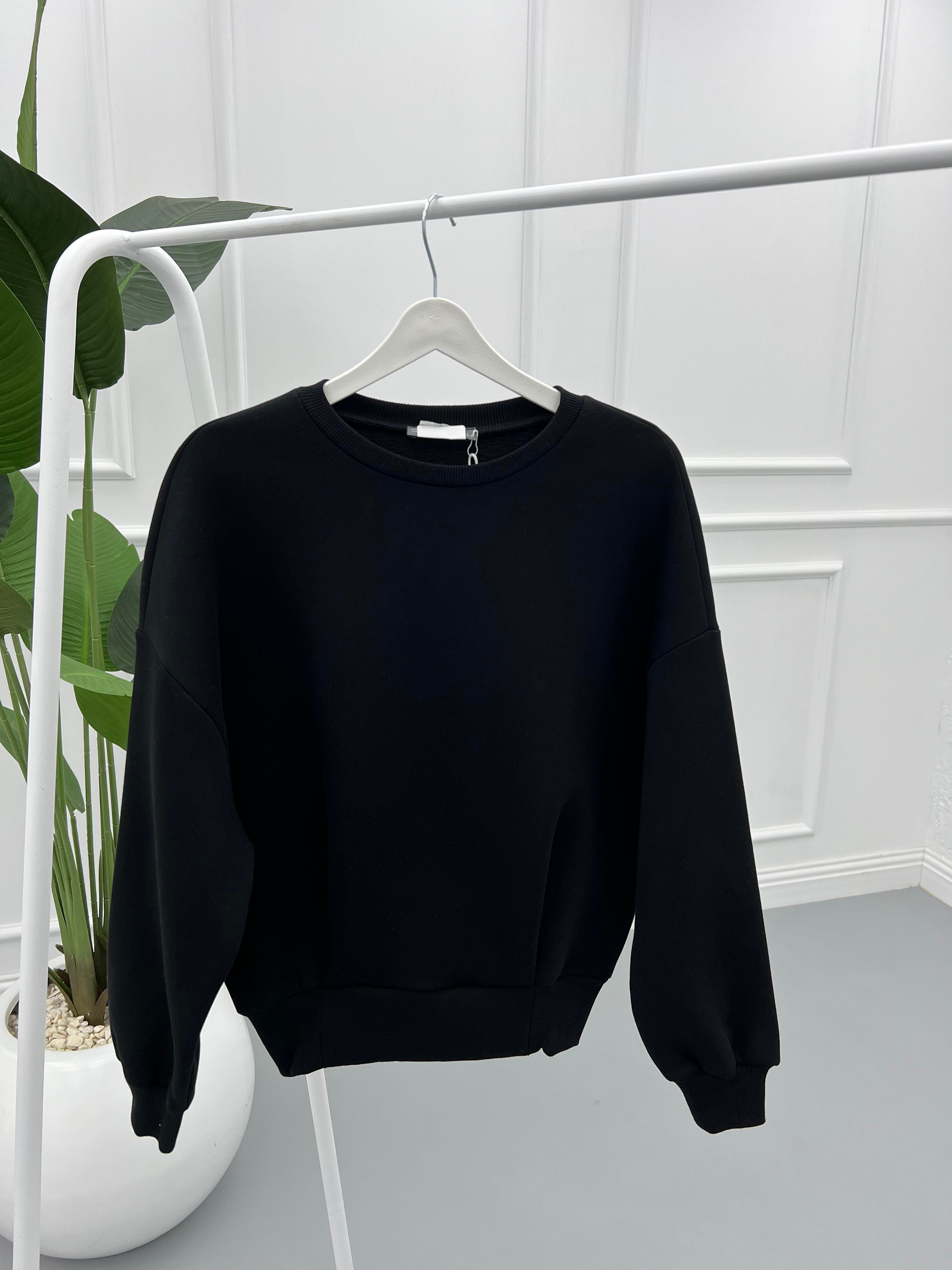 Sweatshirt Siyah