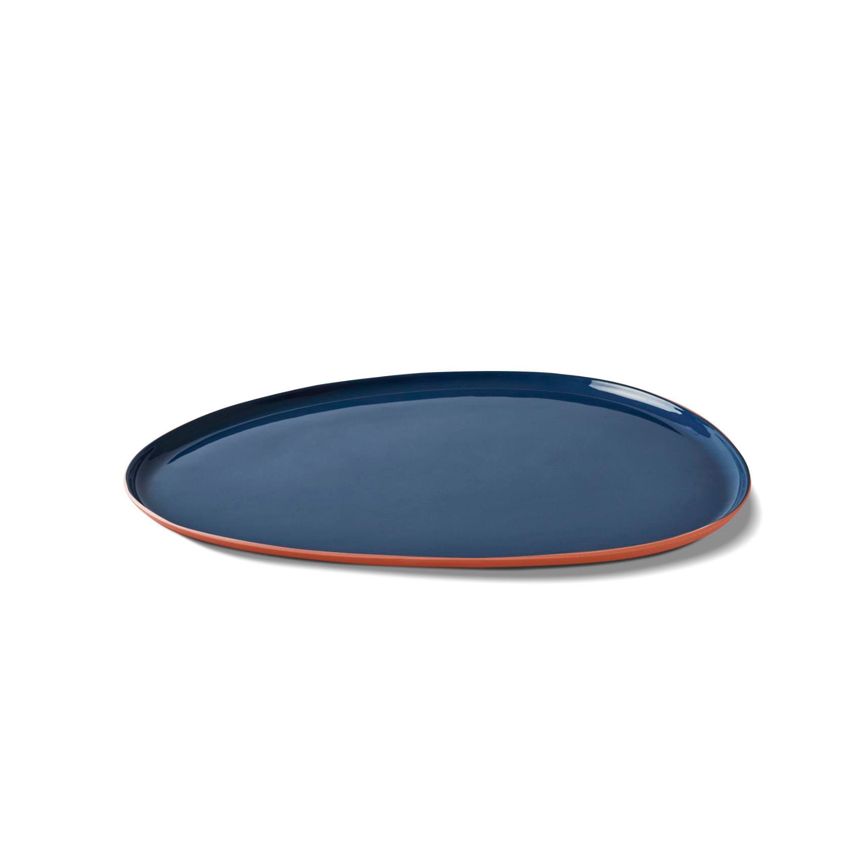 Assiette d'Entrée Pierre Double Couleur Aqua & Roche - Coral&Ocean