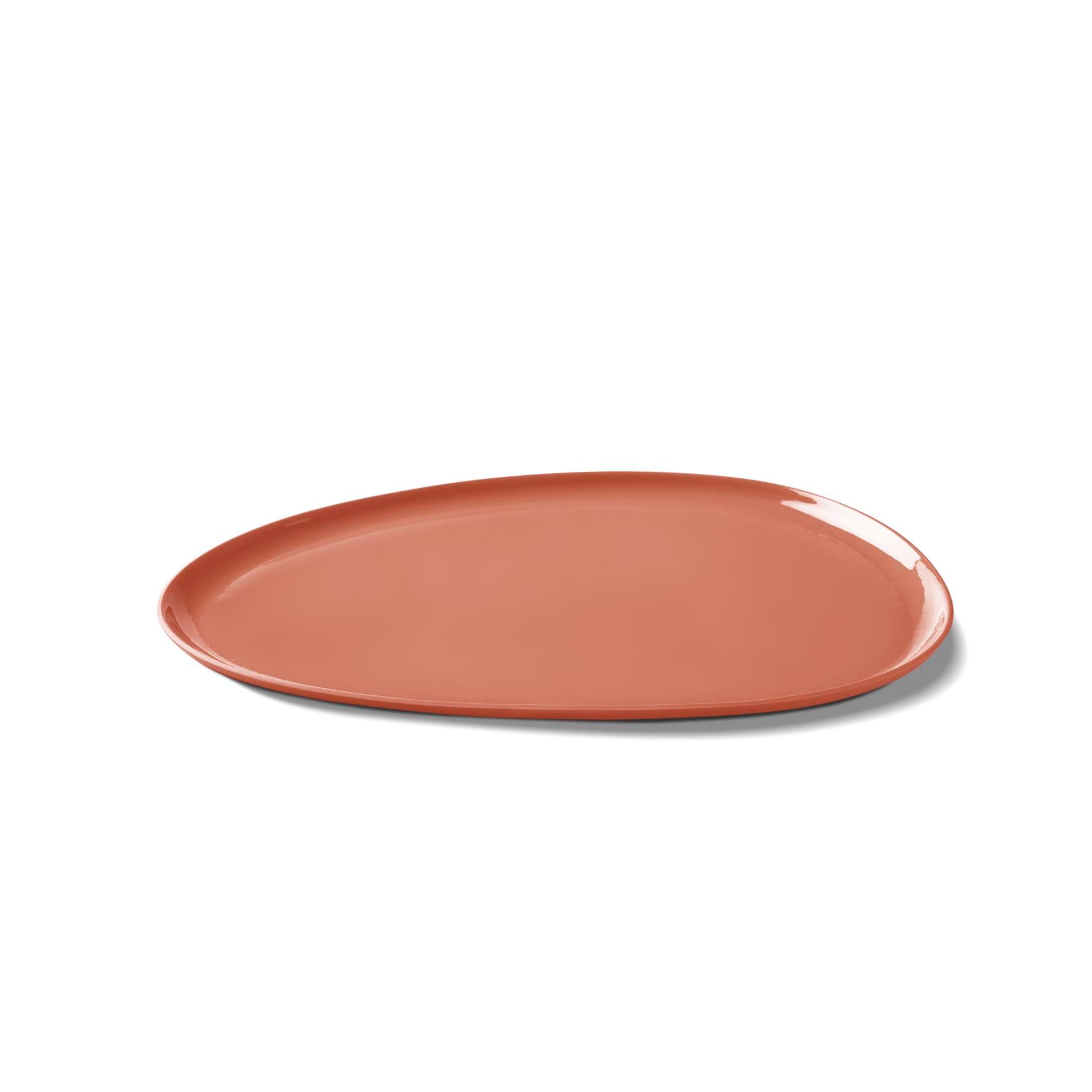 Stone Starter Plate Single Colour - Coral