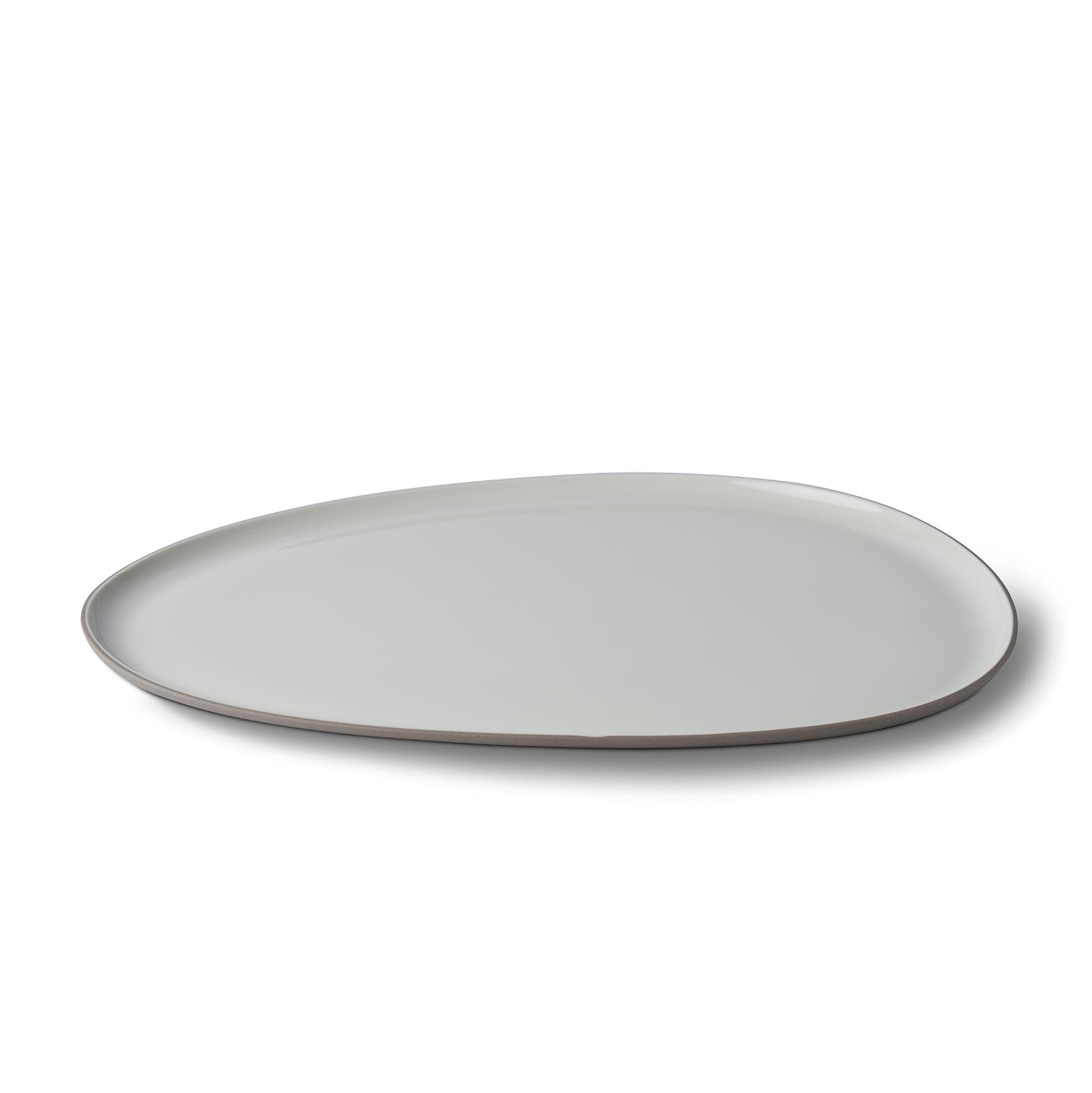 Stone Dinner Plate Double Colour Ocean & Coral - Rock&Ivory