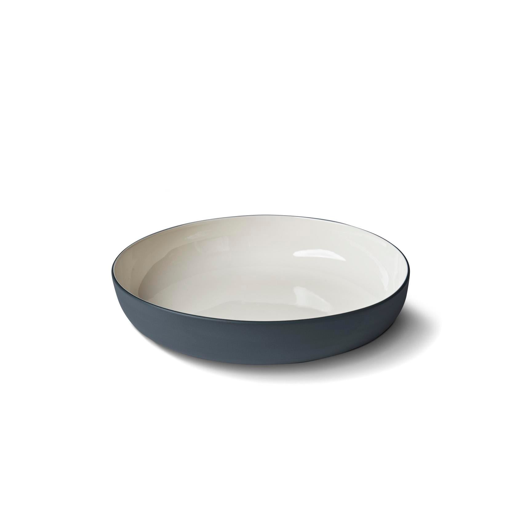 Große Kapselschale Doppel Farbe - Black&Ivory