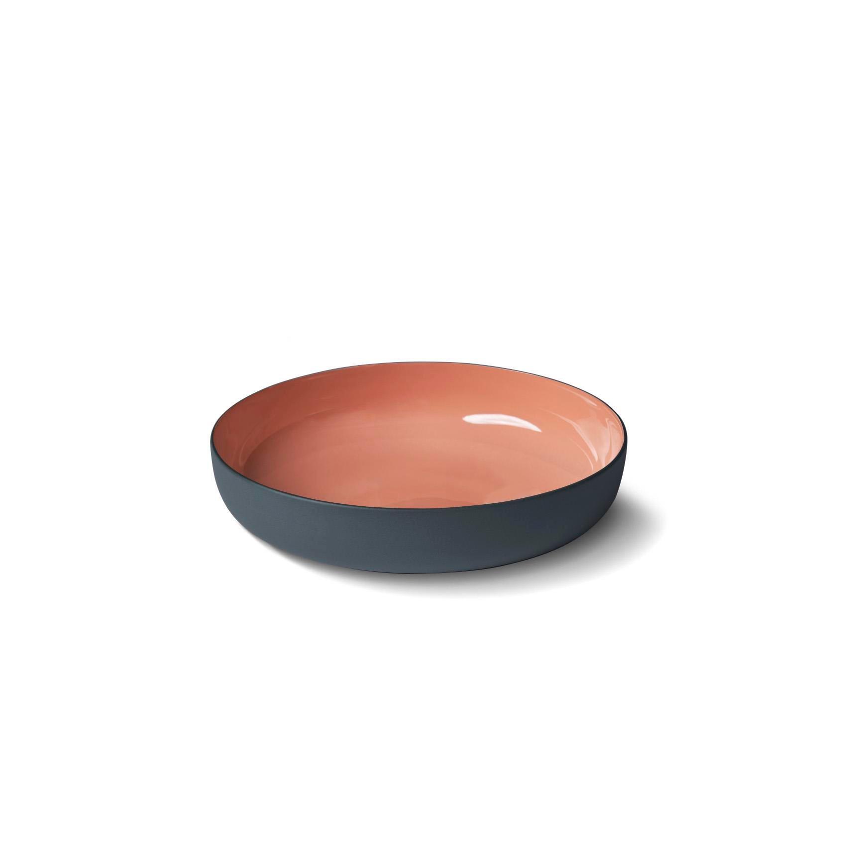 Bol Moyen Capsule Double Couleur - Black&Coral