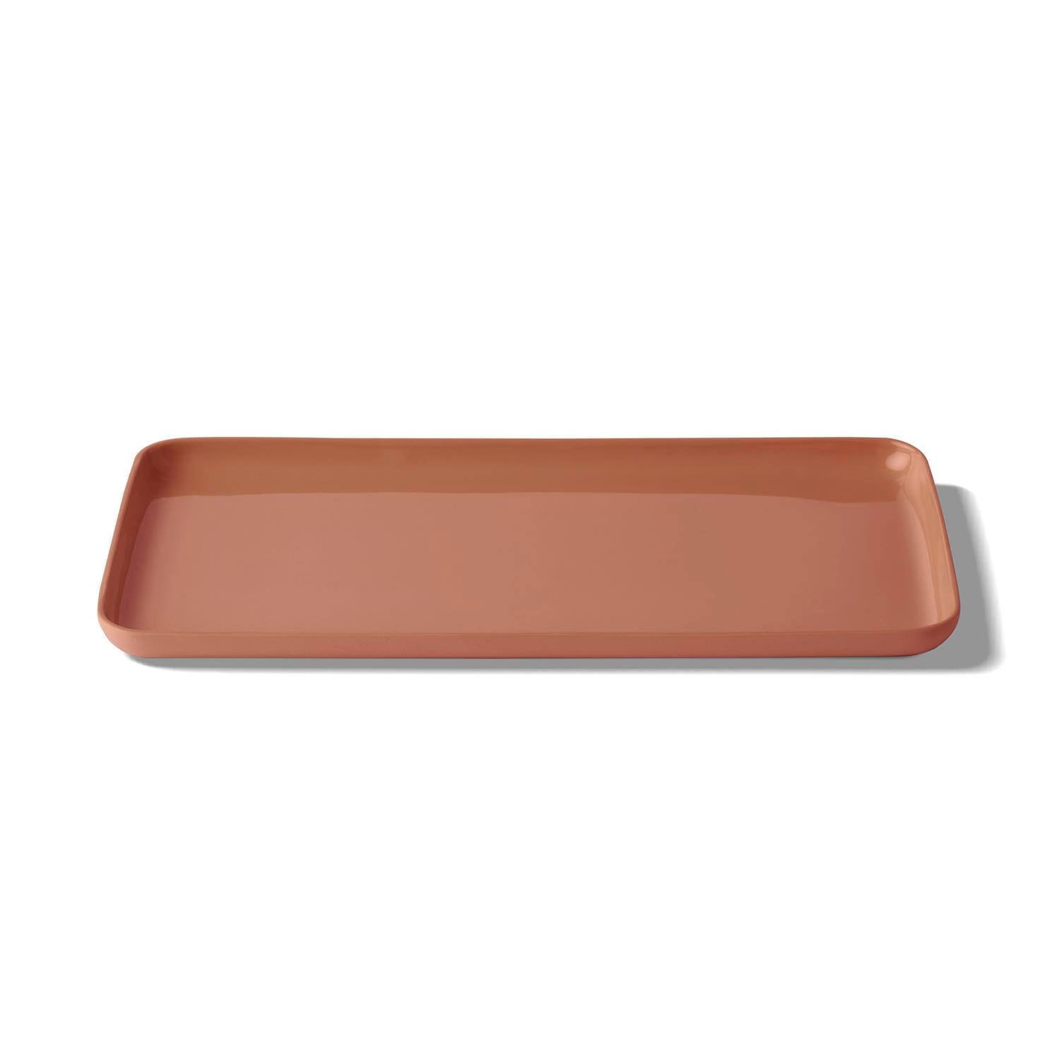 Grande Assiette de Service Rectangulaire Ivoire - CORAL