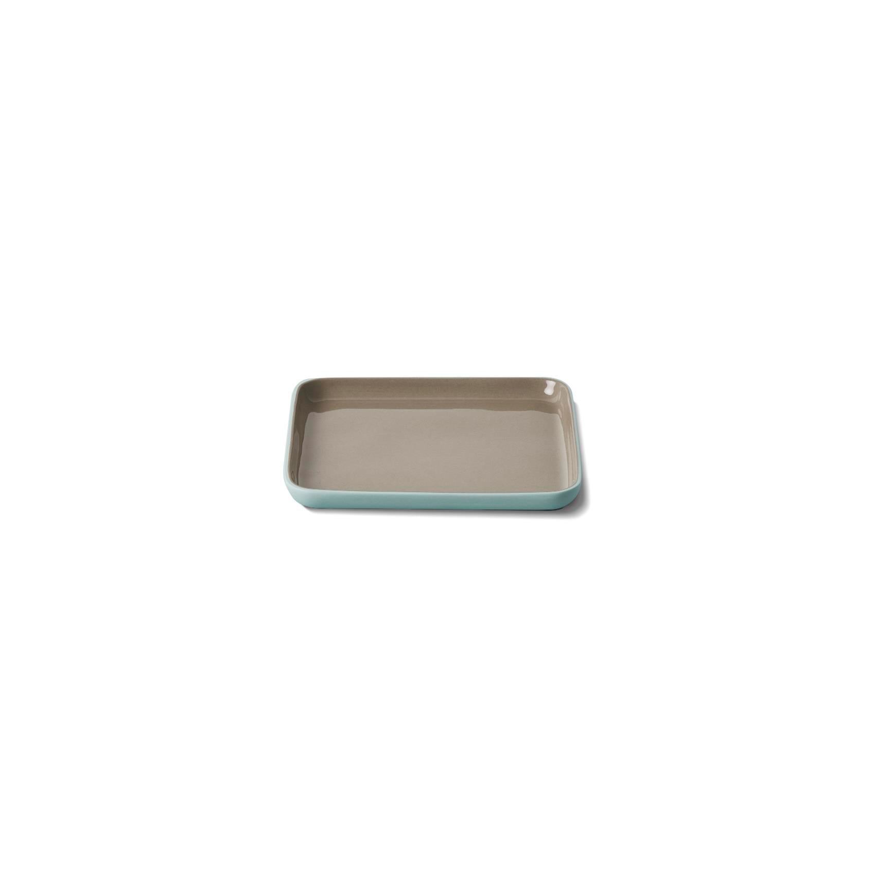 Square Bread Plate Double Colour