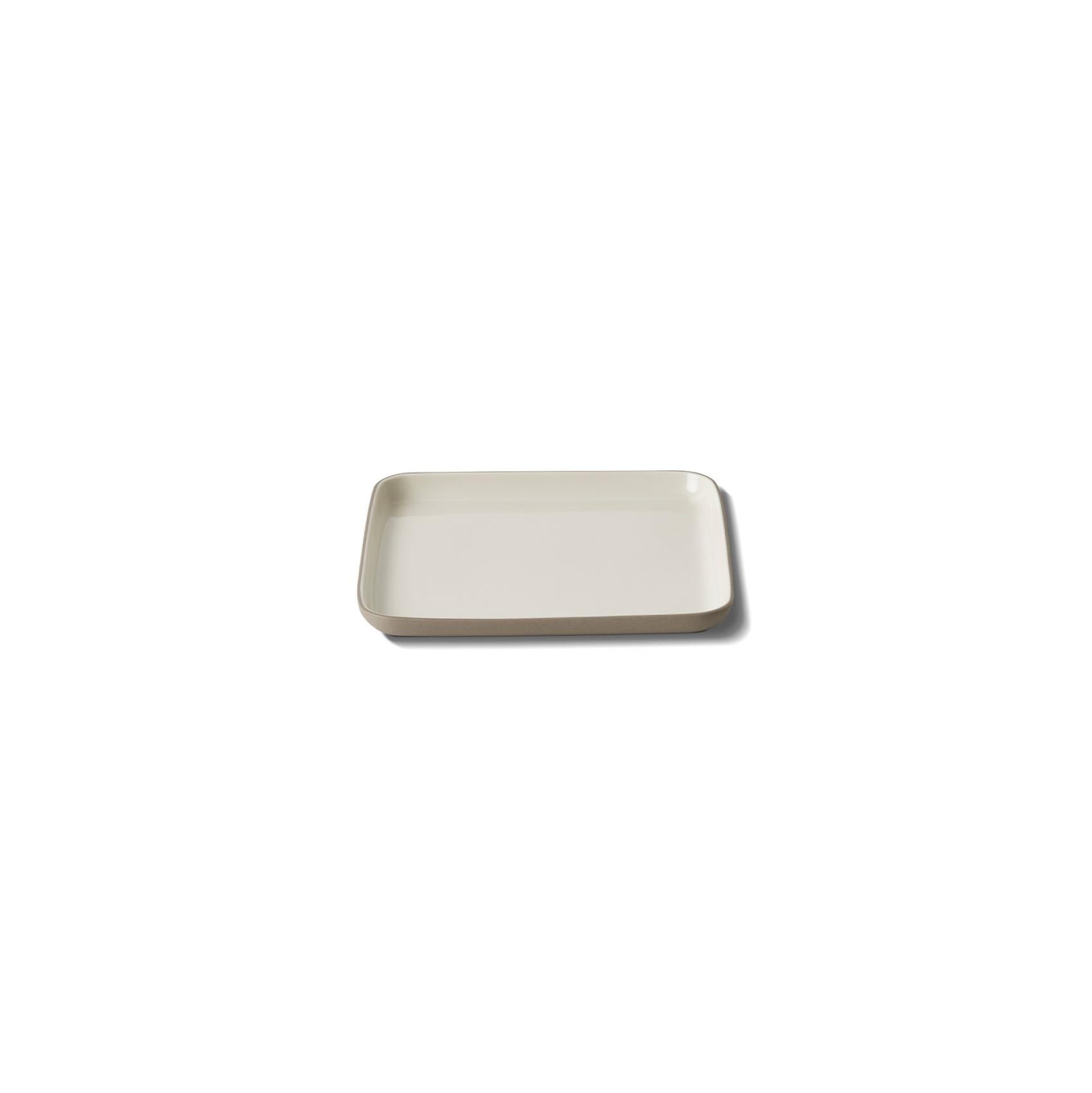 Square Bread Plate Double Colour - Rock&Ivory