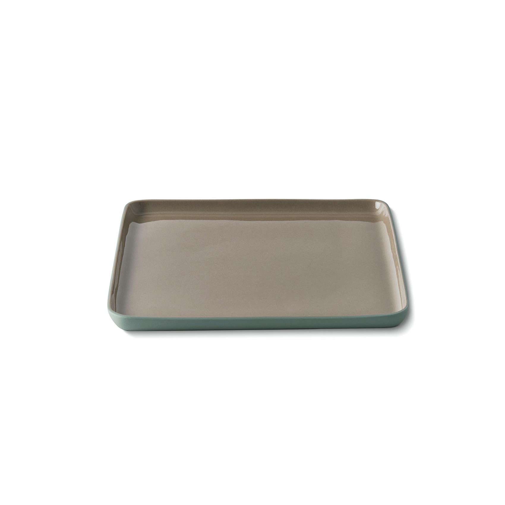 Square Dinner Plate Double Colour - Nile&Rock