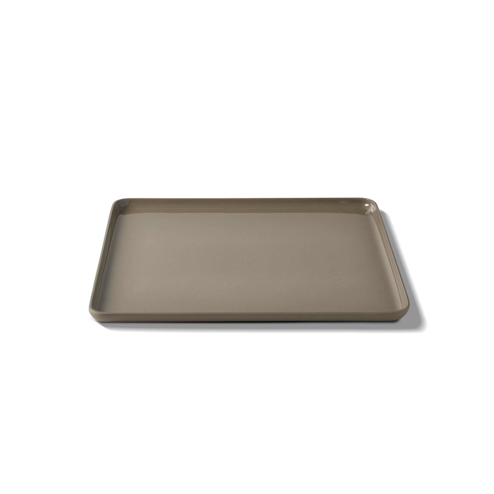 Vierkante Dinerbord Enkele Kleur - ROCK