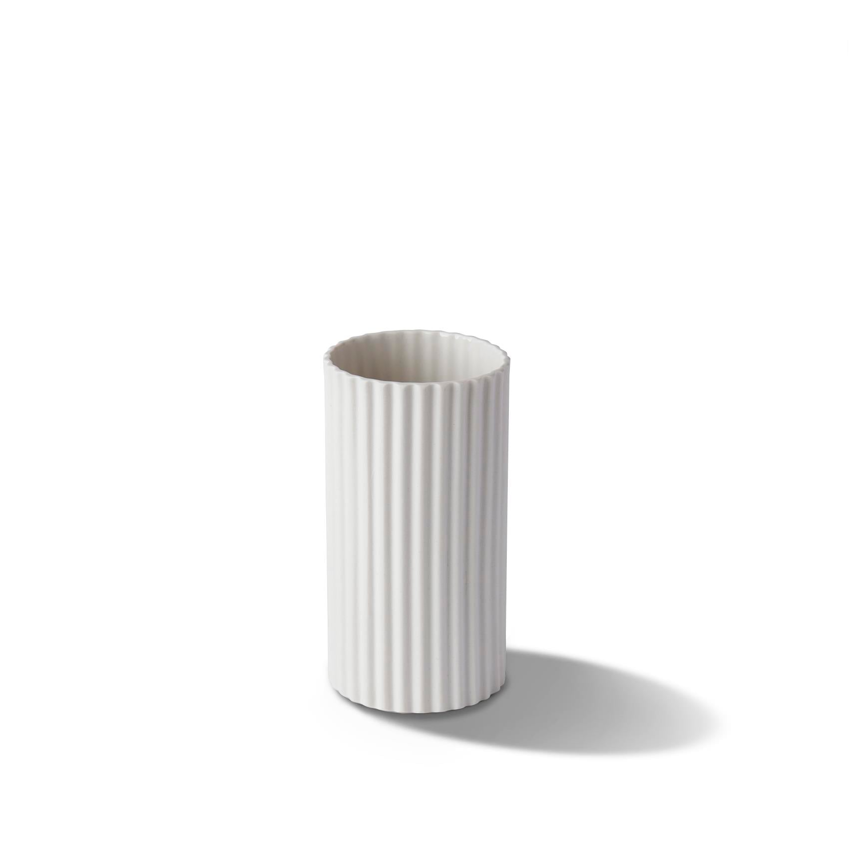 Corinth Kurze Vase Elfenbein - IVORY