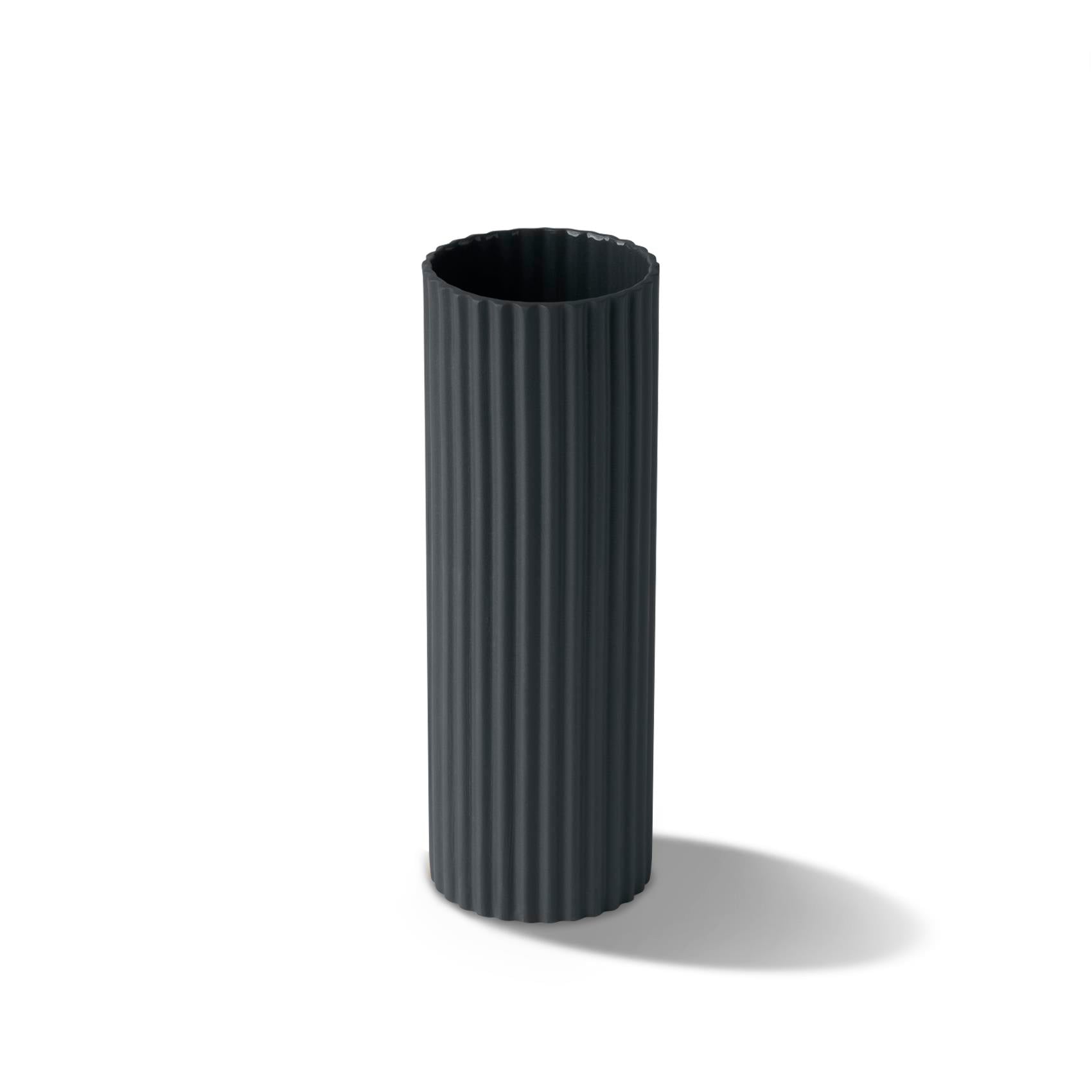 Vase Corinth Midi Ivoire - BLACK
