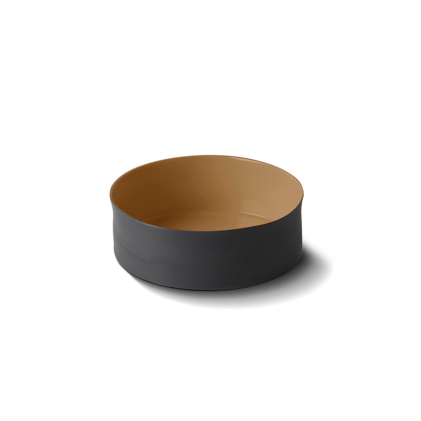 Zylinder Mittlere Schüssel Doppelfarbe - Black&Straw