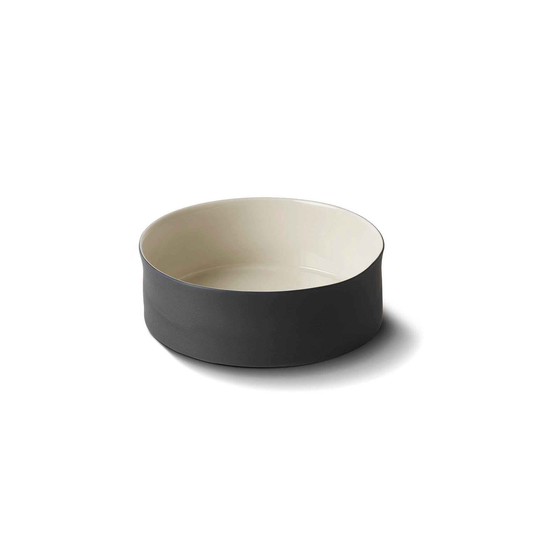 Zylinder Mittlere Schüssel Doppelfarbe - Black&Ivory