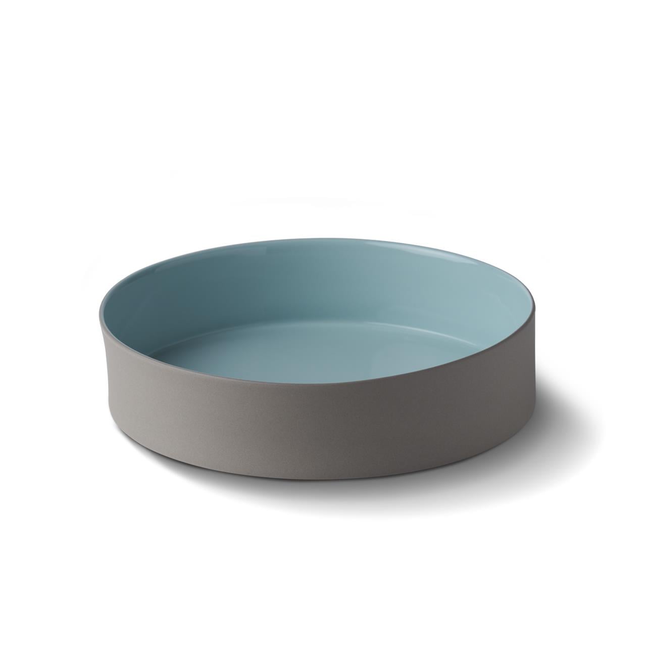 Bol à Salade Cylindre Double Couleur Ivoire - Rock&Aqua