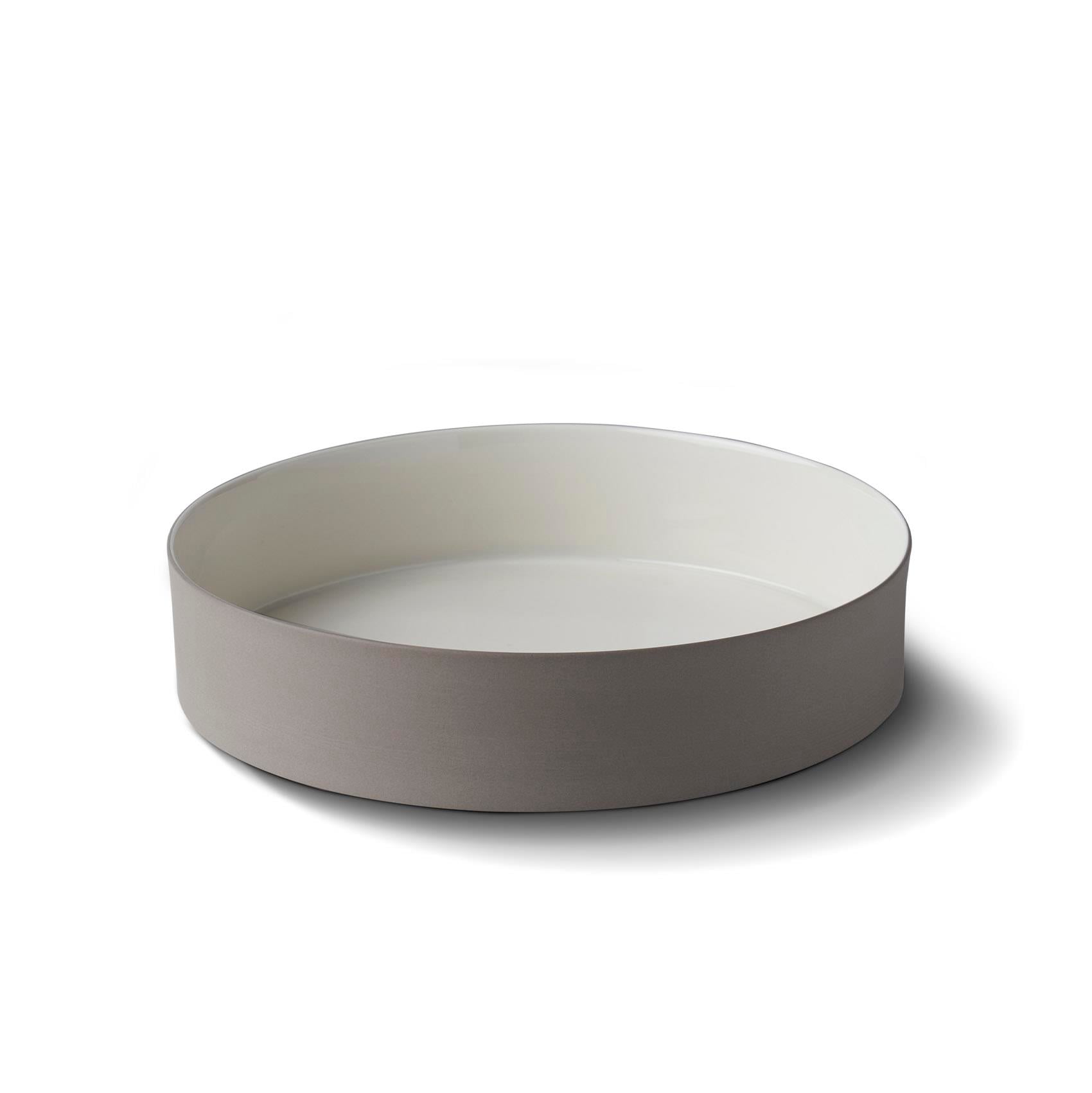 Bol à Salade Cylindre Double Couleur Ivoire - Rock&Ivory