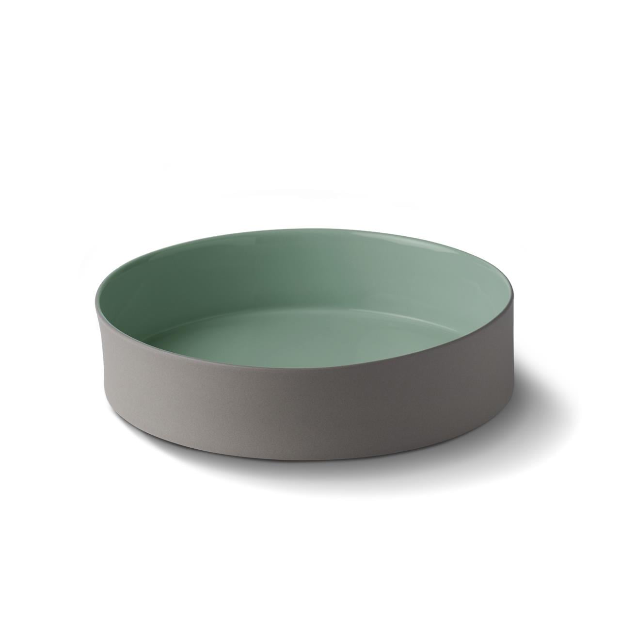 Bol à Salade Cylindre Double Couleur Ivoire - Rock&Nile