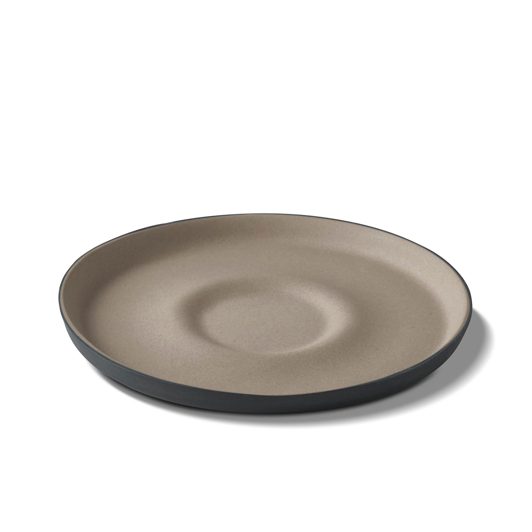 Tube Tea Saucer Double Colour - Black&Rock