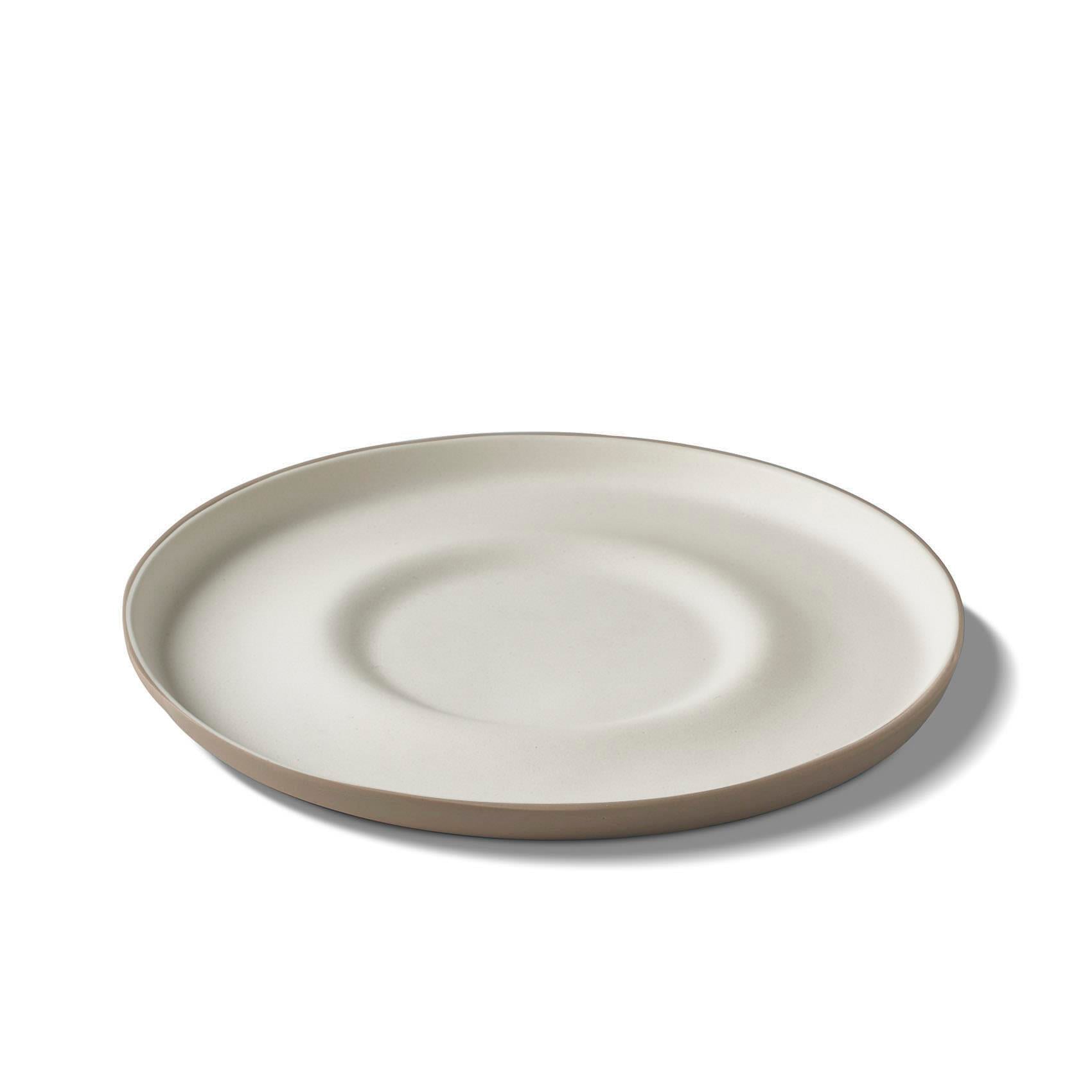 Tube Tea Saucer Double Colour - Rock&Ivory