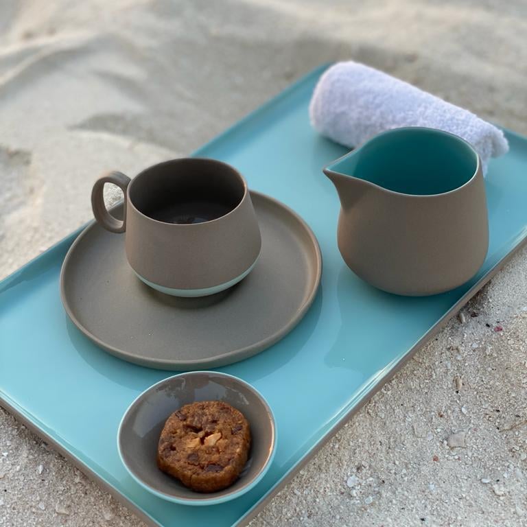 Tasse à Expresso Tube Double Couleur Ivoire & Noir - variant-extra-TKF01CF0000S1_K031003-0