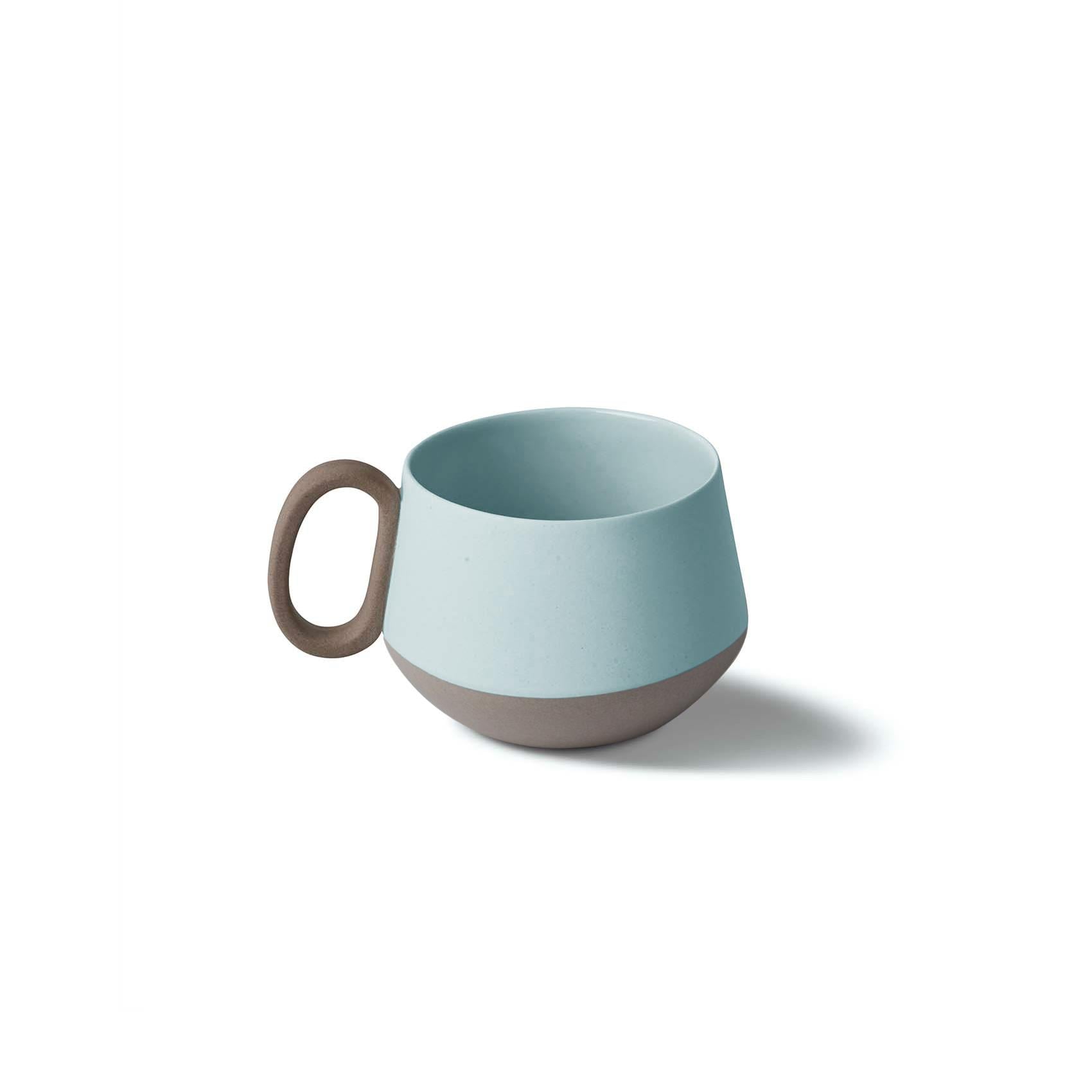 Tasse à Expresso Tube Double Couleur Ivoire & Noir - Rock&Aqua