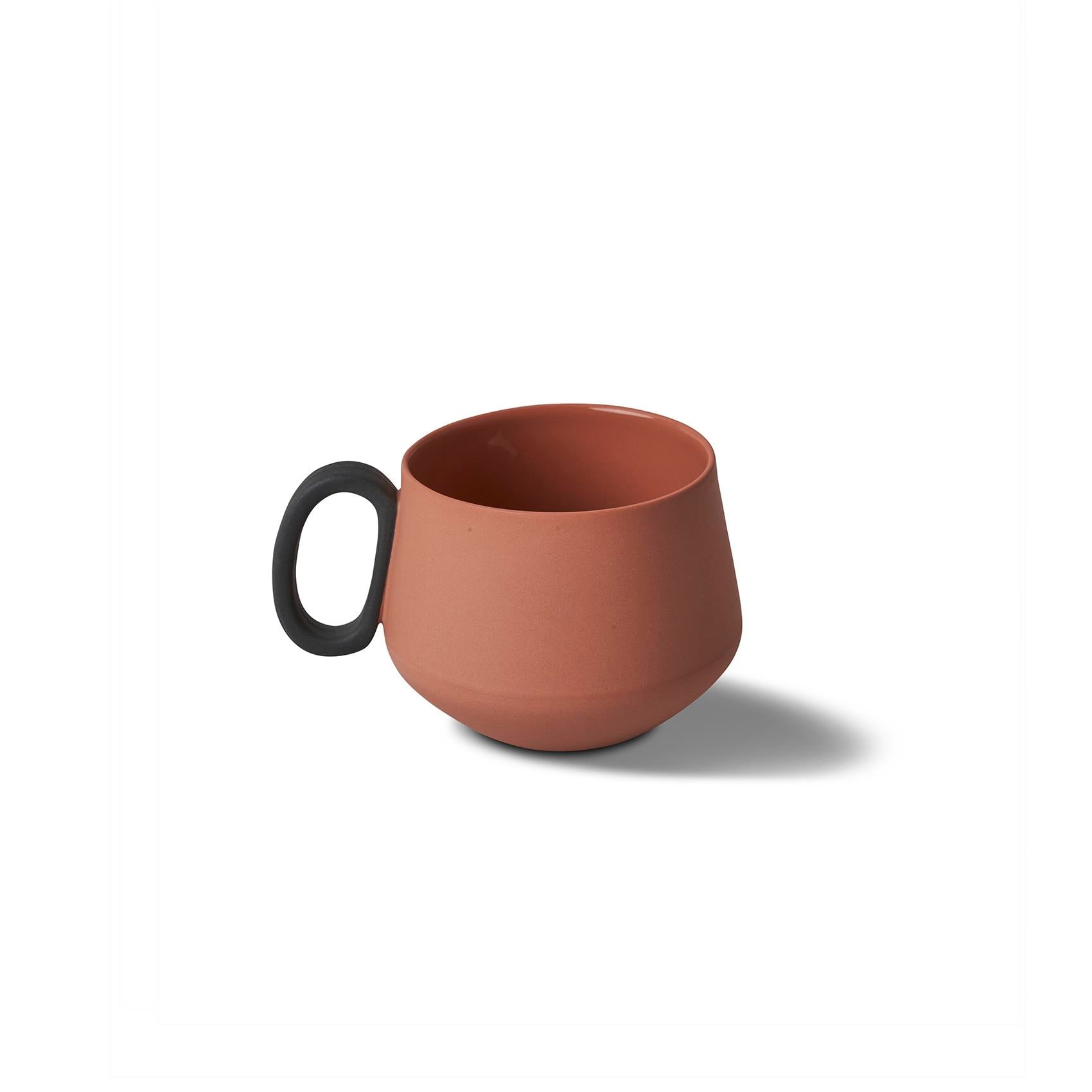 Tube Espresso Cup Single Colour - Coral