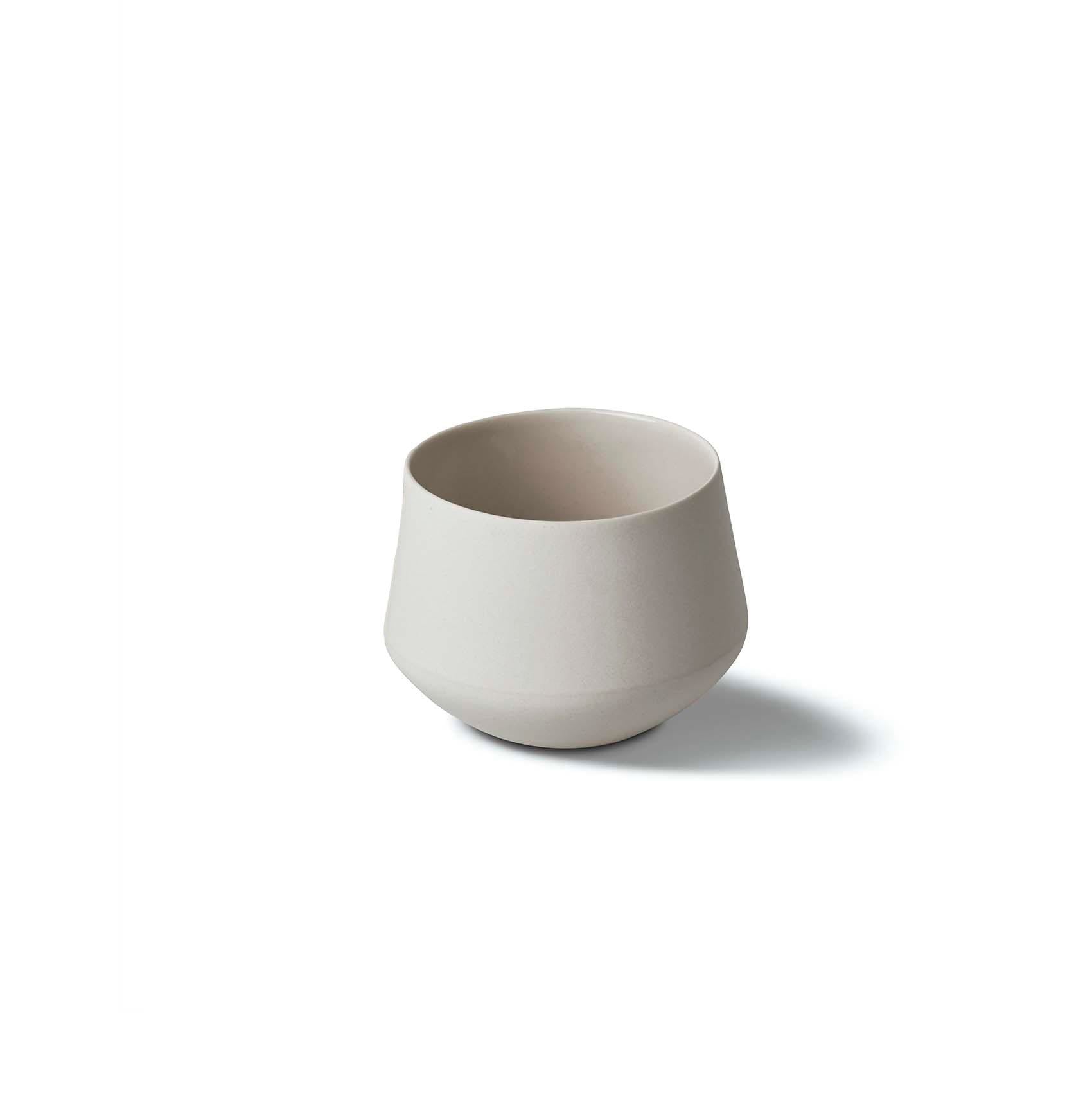 Tube Handleless Espresso Cup Single Colour - IVORY
