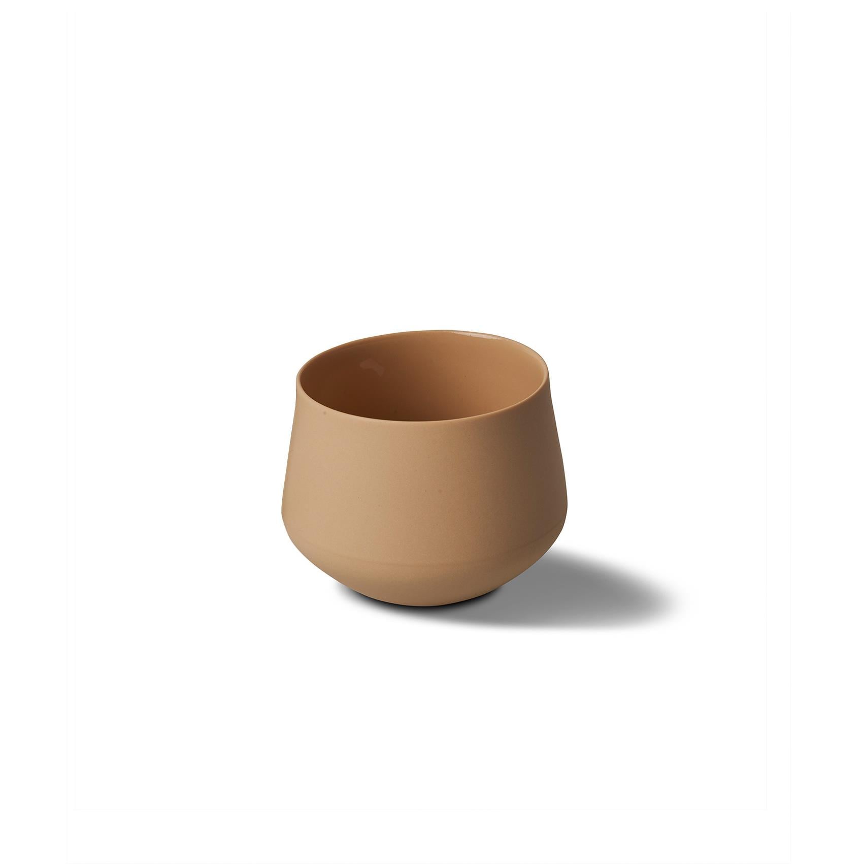 Tube Handleless Espresso Cup Single Colour - STRAW