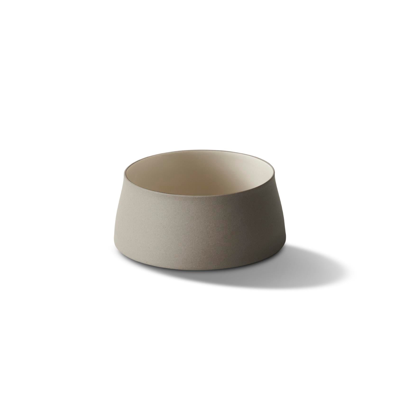 Tube Conic Narrow Large Bowl Double Colour - Rock&Ivory