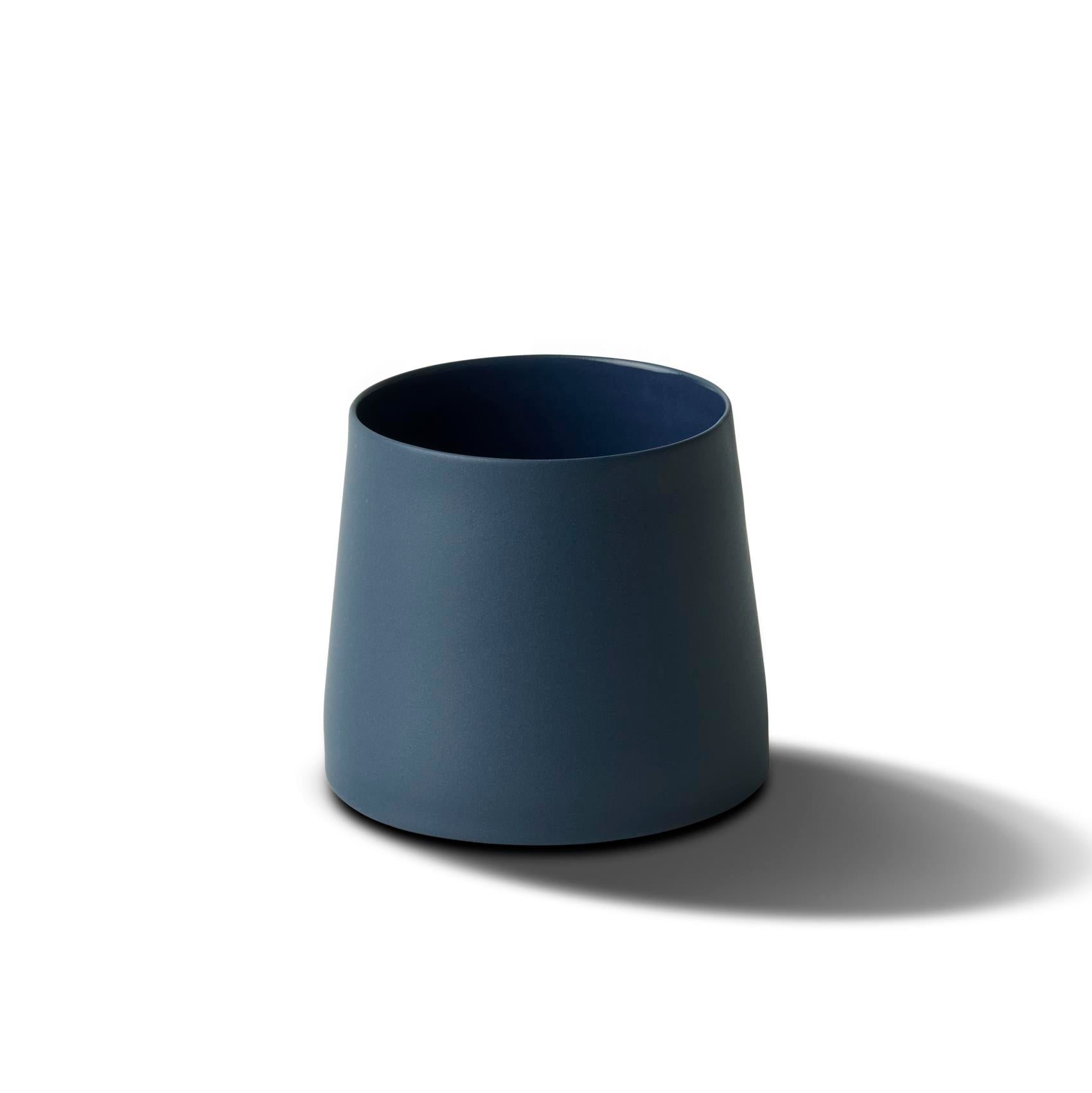 Tube Conic Narrow Water Cup Single Colour Ivory - Ocean