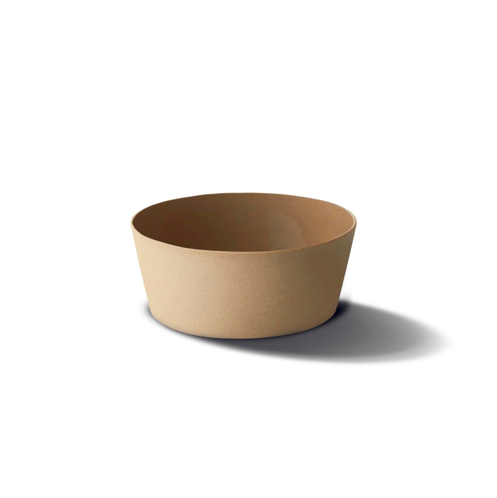 Tube Conic Wide Large Bowl Single Colour - STRAW