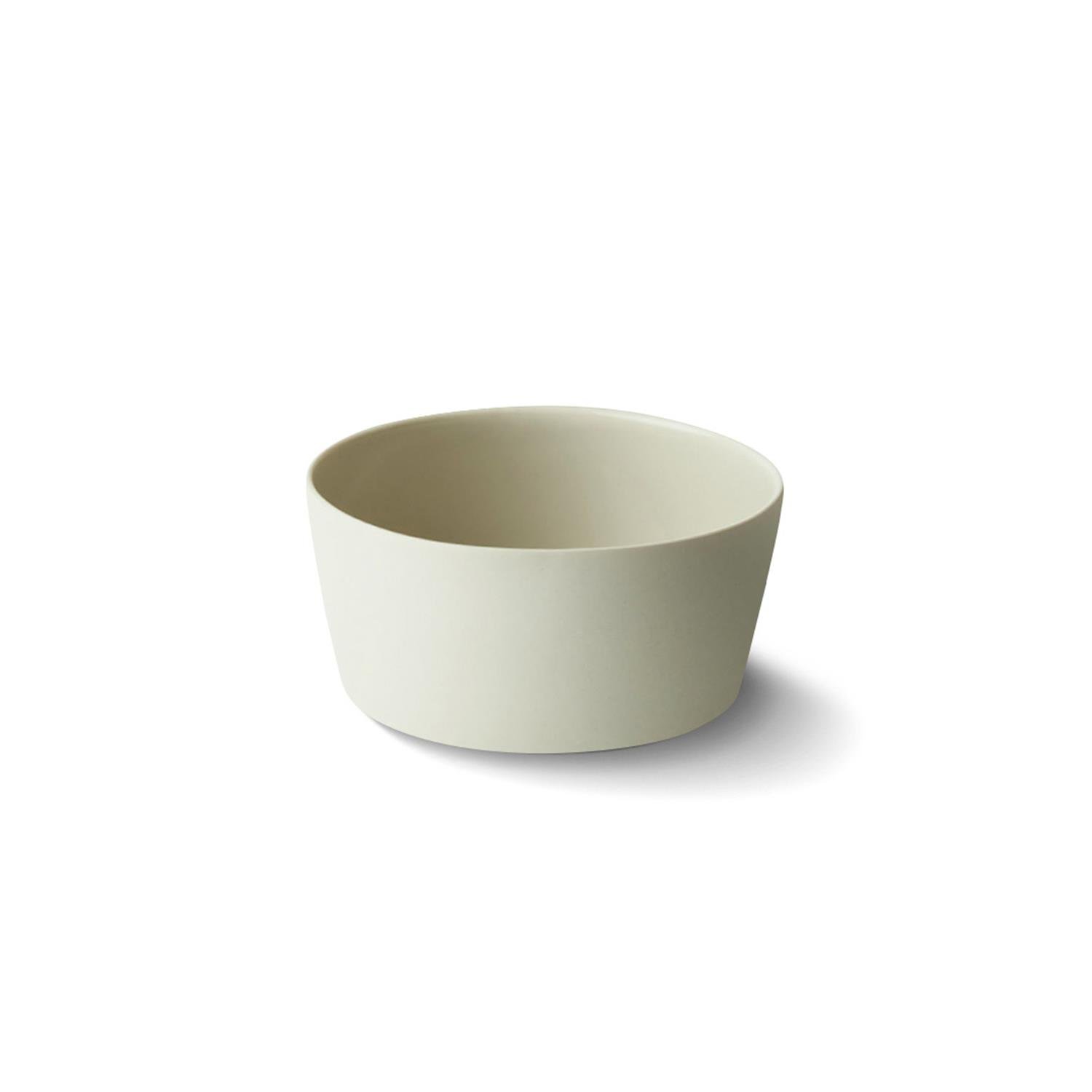 Tube Conic Wide Large Bowl Single Colour - IVORY