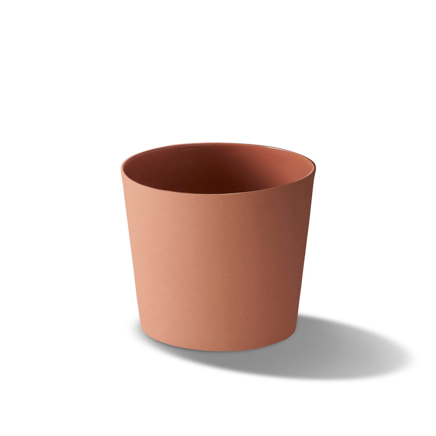 Gobelet Large Conique Tube Couleur Unique - Coral