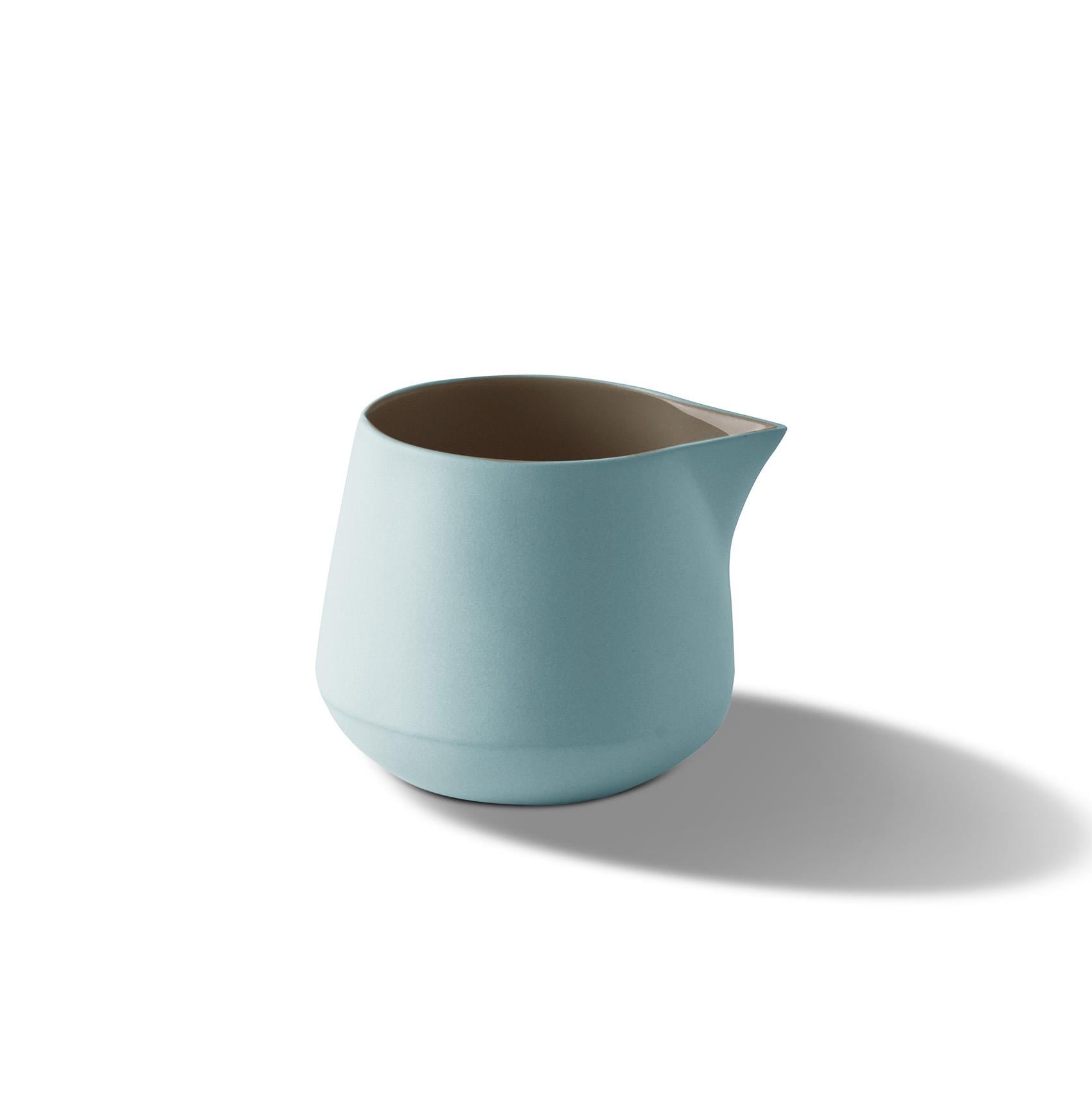 Tube Milchkrug Doppelfarbe - Outer Aqua&Inner Rock