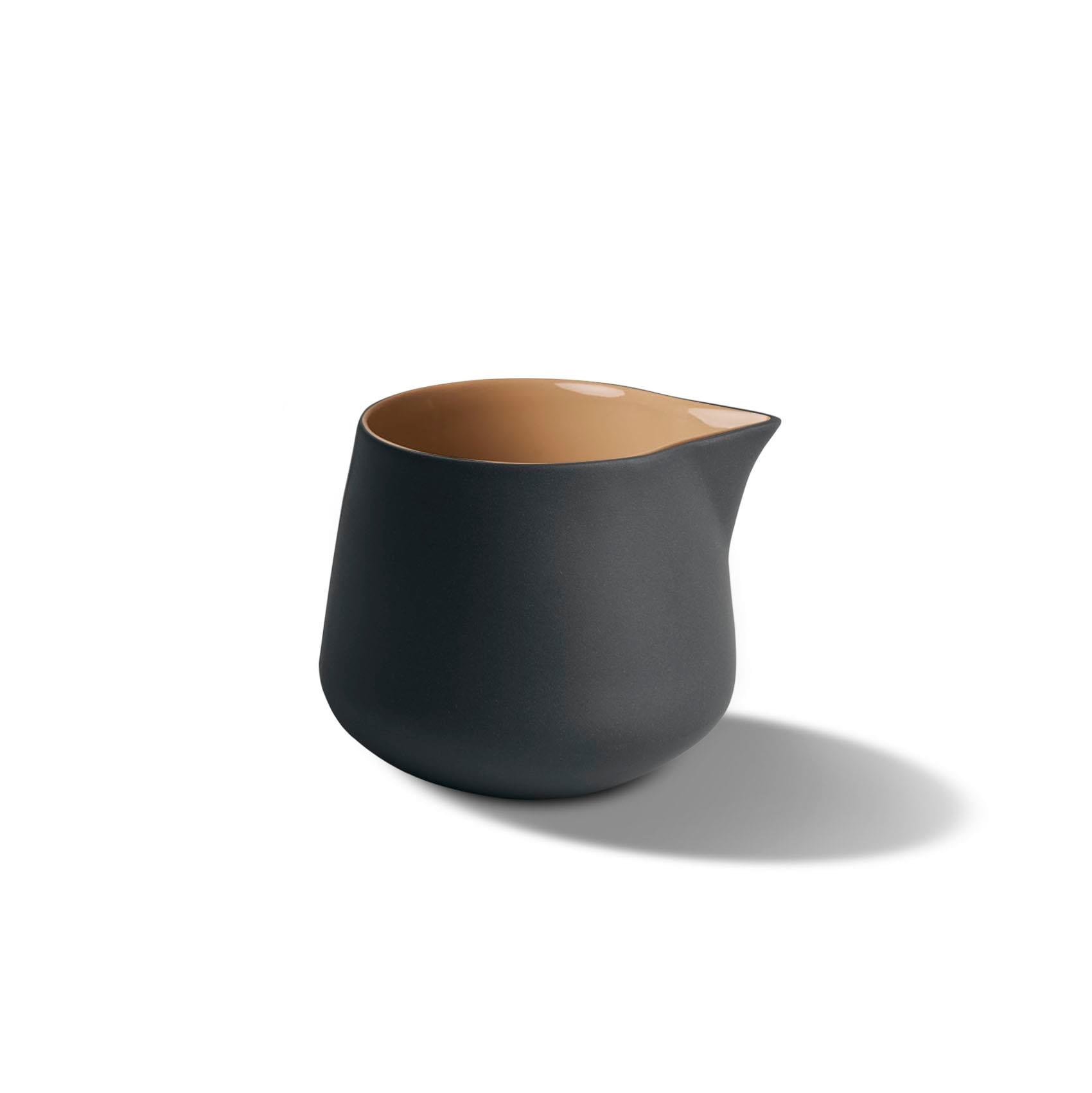 Tube Milchkrug Doppelfarbe - Outer Black&Inner Straw