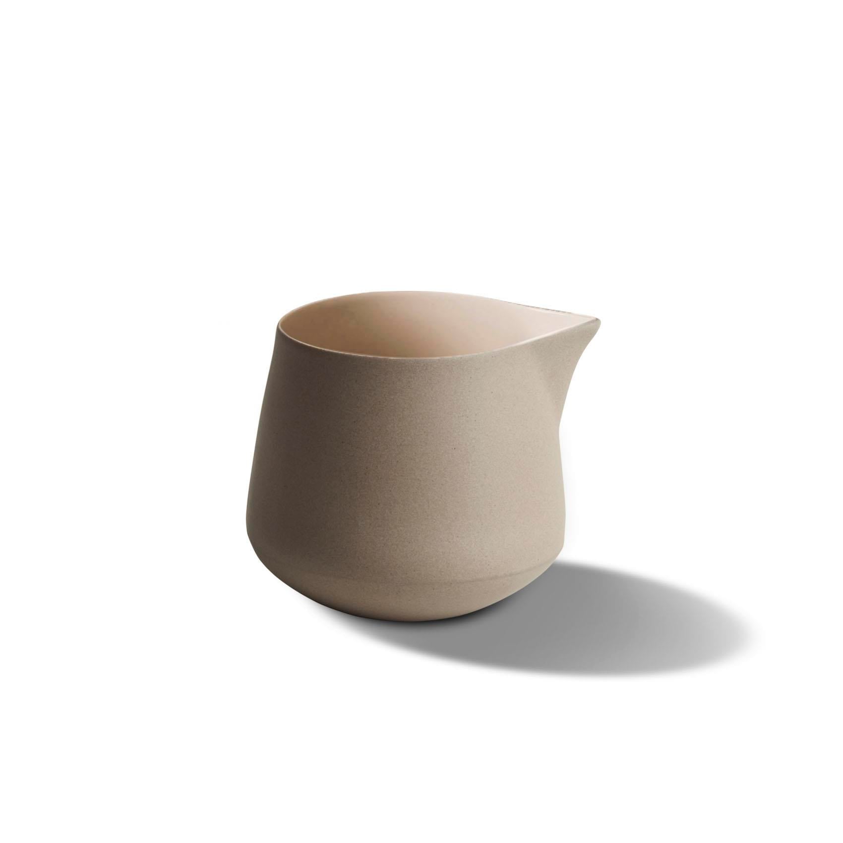 Tube Milchkrug Doppelfarbe - Outer Rock&Inner Ivory