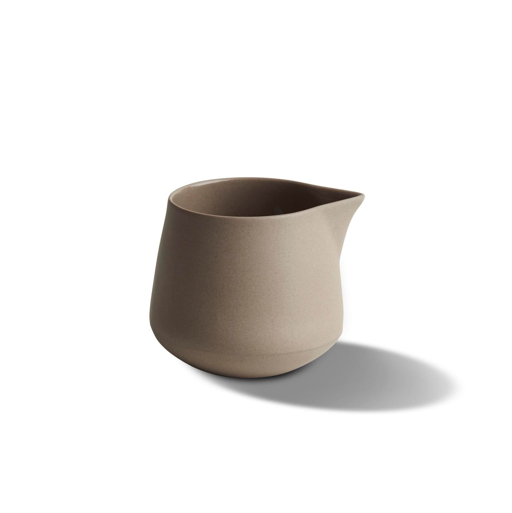Tube Milk Jug Single Colour Ivory - Rock