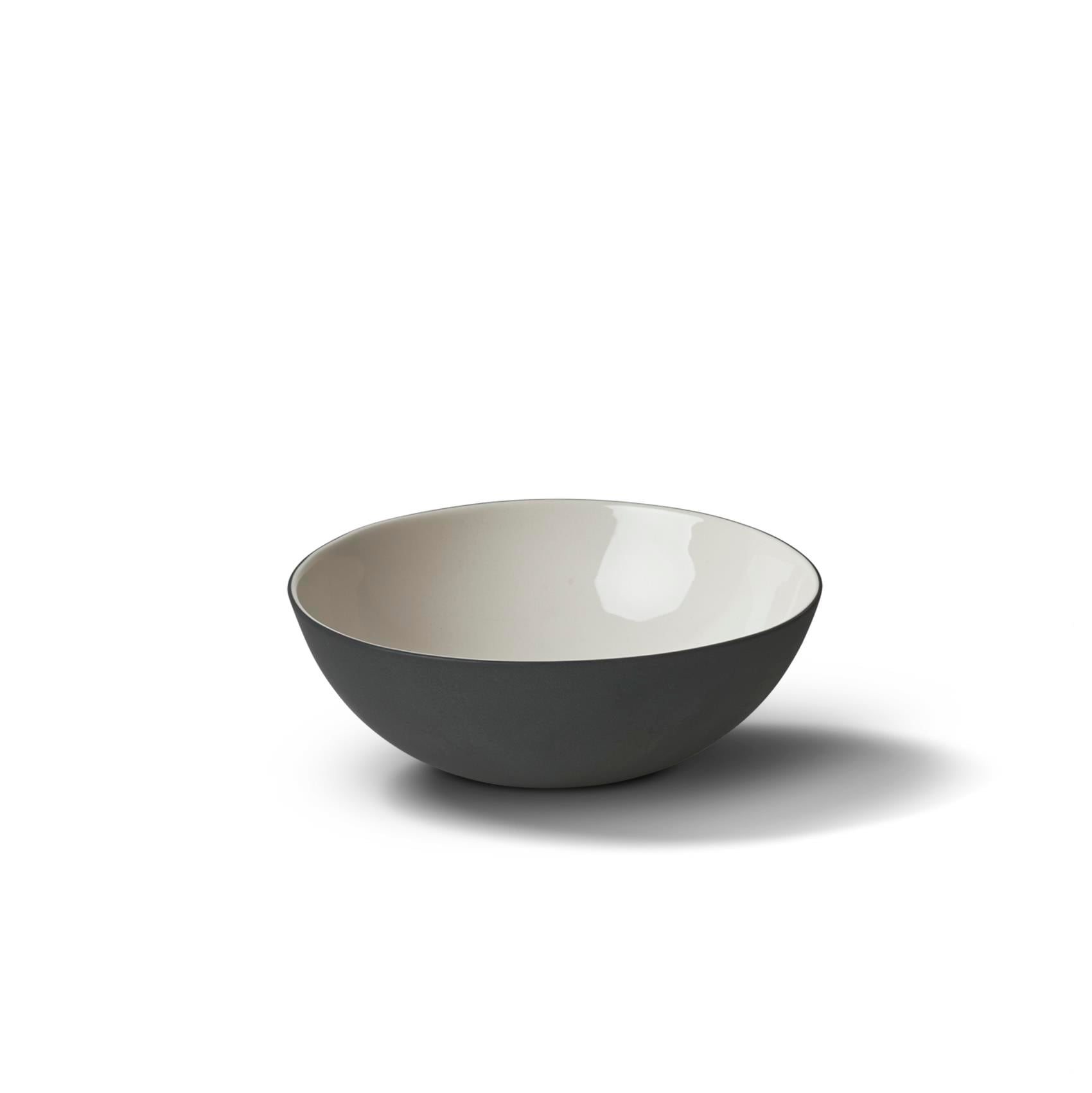 Round Soup Bowl Double Colour - Black&Ivory