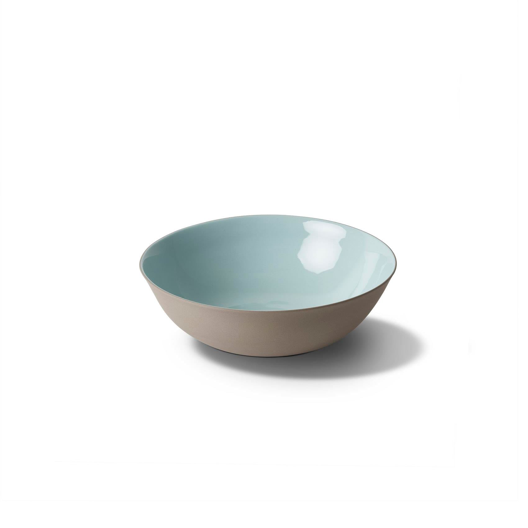 Round Soup Bowl Double Colour - Rock&Aqua