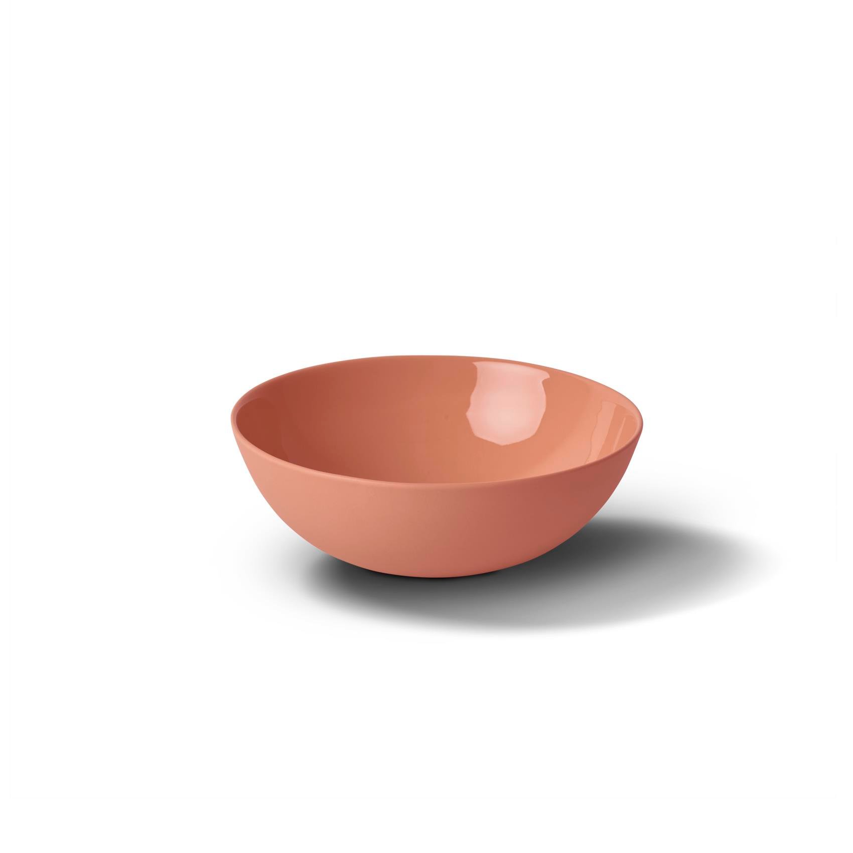 Runde Suppenschüssel Elfenbein - Coral