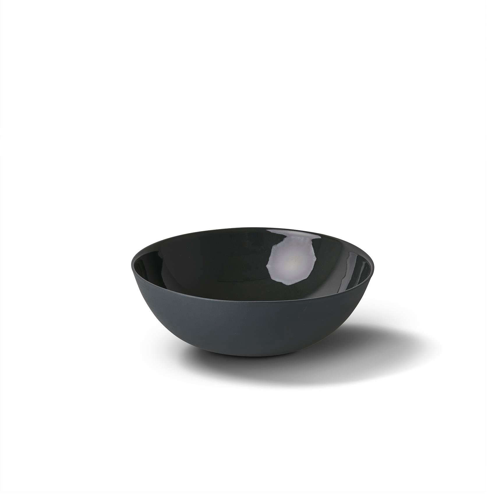 Runde Suppenschüssel Elfenbein - Black