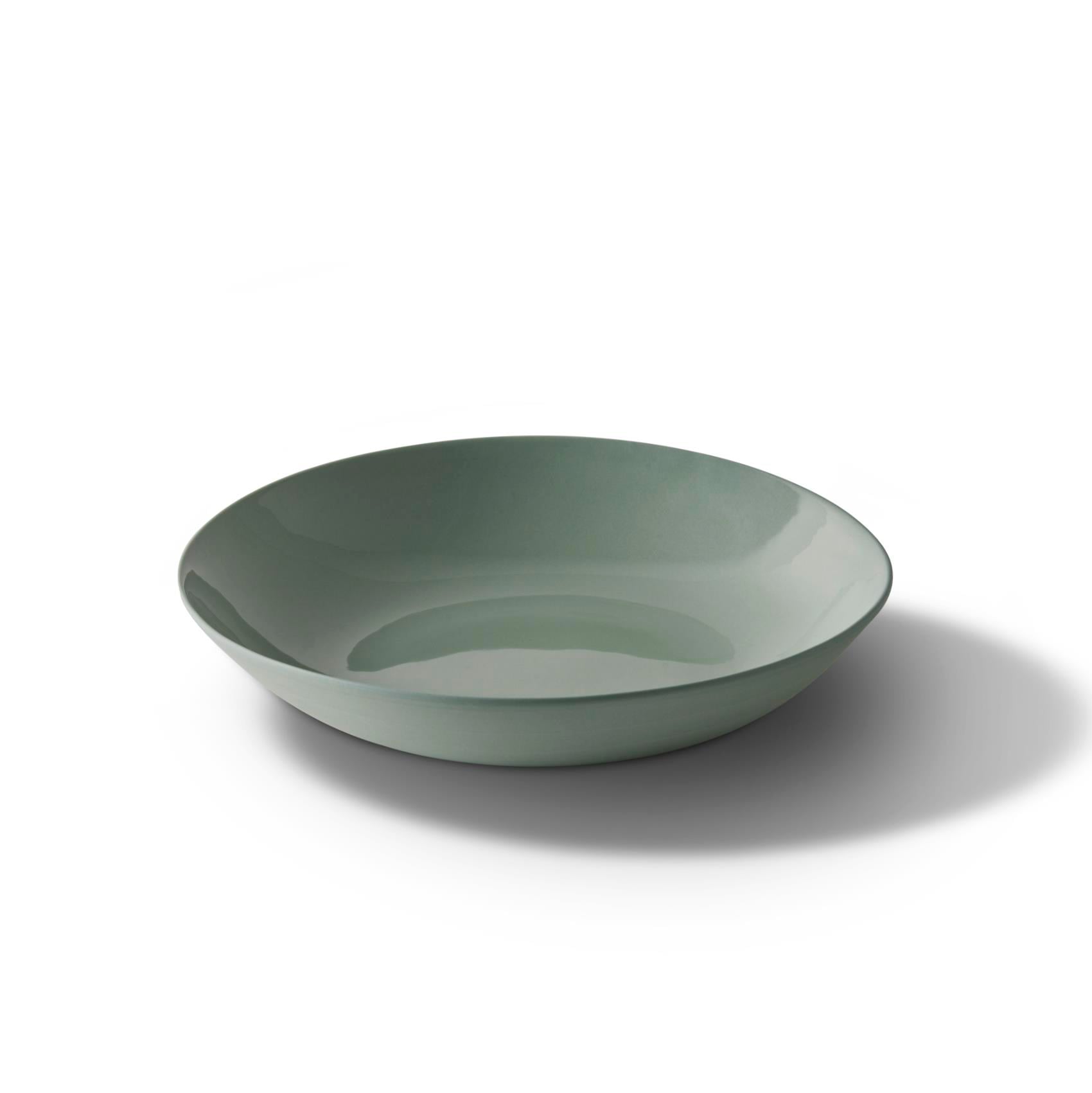 Runde Tiefe Platte Einzelfarbe - NILE