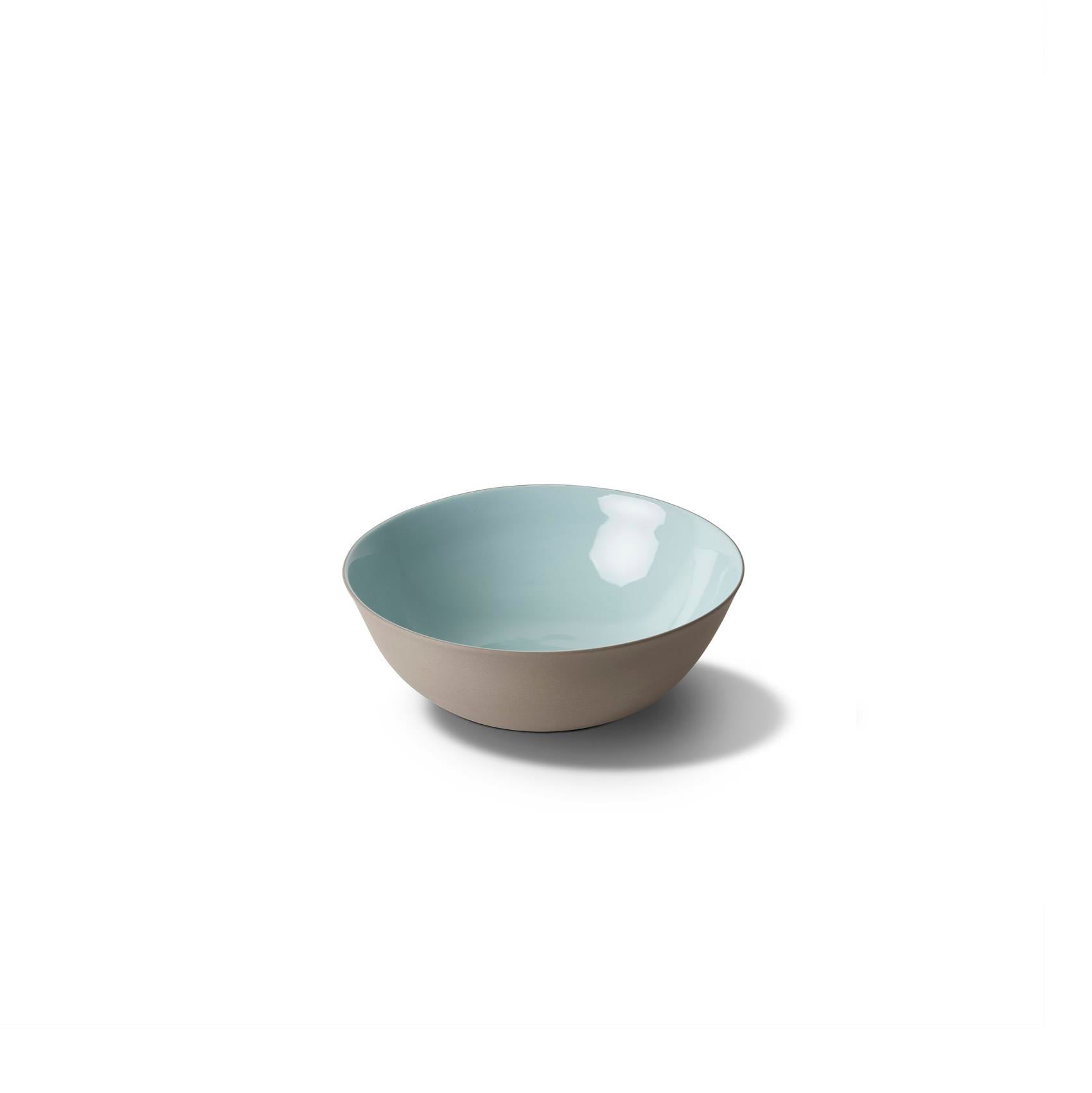 Round Small Bowl Double Colour - Rock&Aqua